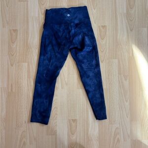Lululemon Athletica Sapphire Blue Performance Leggings